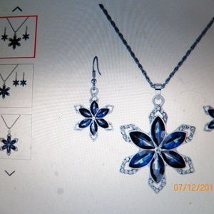 necklace and earring set